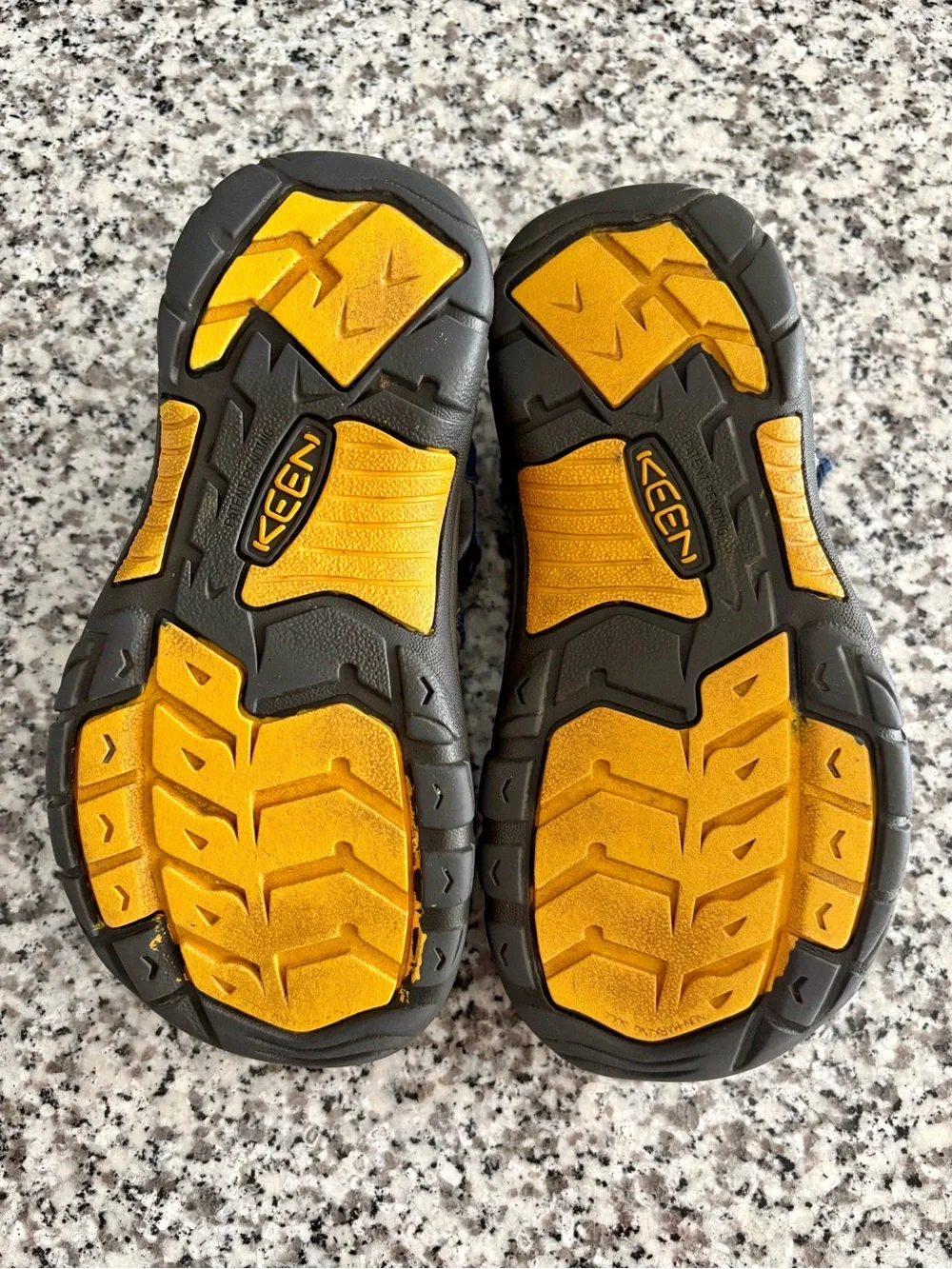 Keen—Newport Hybrid Waterproof Hiker Sandals Navy/Gray (Size Youth 2)